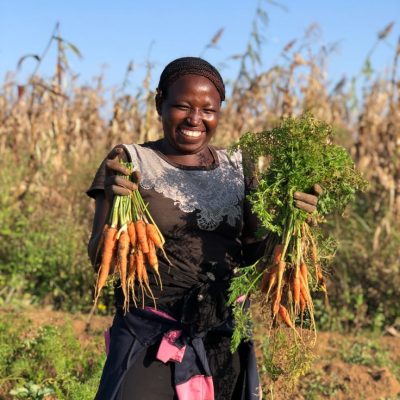 A beautiful smile for a bountiful harvest